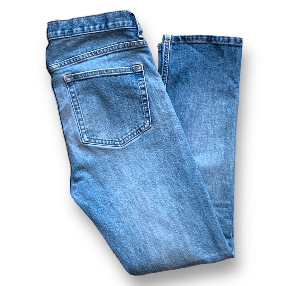 Everlane Jeans Medium Wash High Rise Straight Denim  30 Inch Waist Eco Friendly